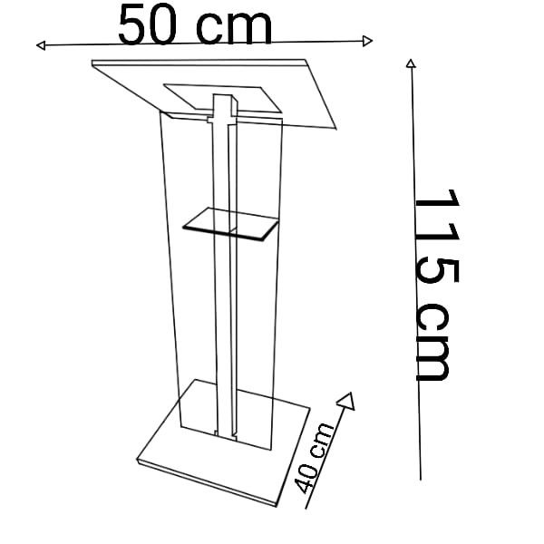 kích thước bục phát biểu