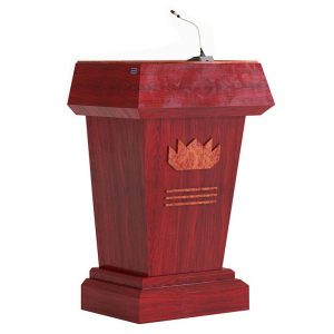 bục phát biểu gỗ công nghiệp