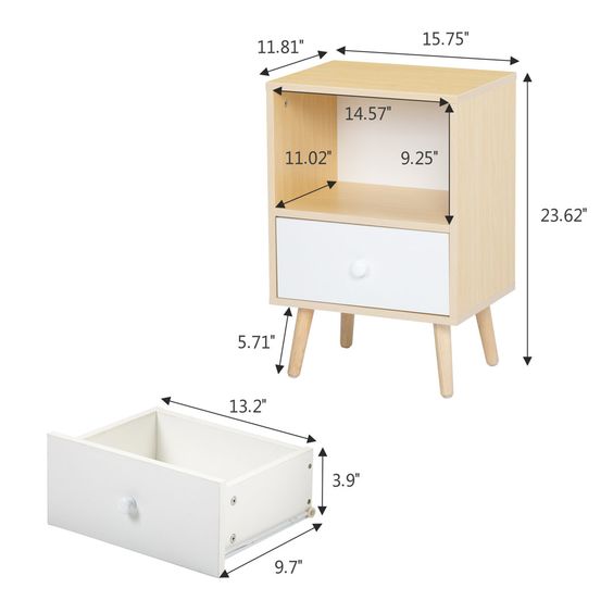 kích thước hộc tủ